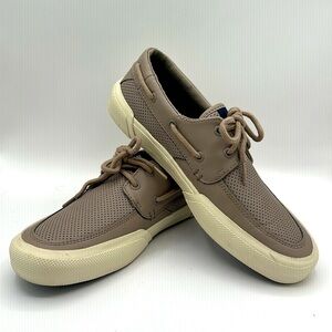 Sperry Mens Boat Shoes Soletide 2-Eye Seacycled Mens Size 8